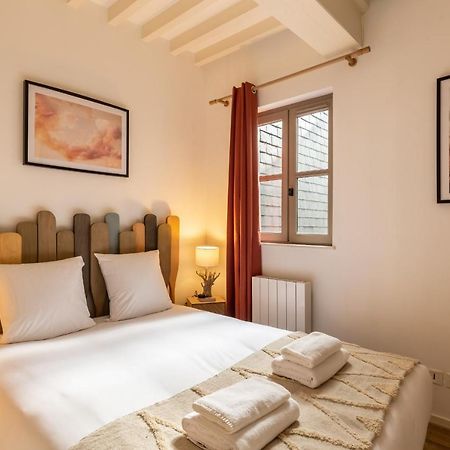 Apartament La Vague - Breath Of Freshness In Center Of Honfleur - Free Parking 550M Zewnętrze zdjęcie