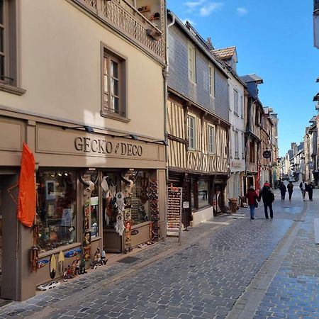 Apartament La Vague - Breath Of Freshness In Center Of Honfleur - Free Parking 550M Zewnętrze zdjęcie