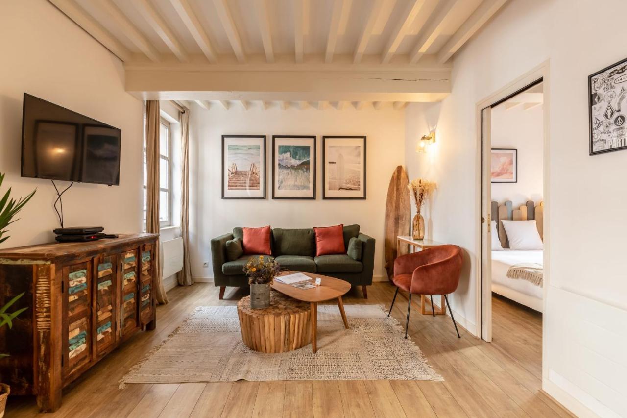 Apartament La Vague - Breath Of Freshness In Center Of Honfleur - Free Parking 550M Zewnętrze zdjęcie