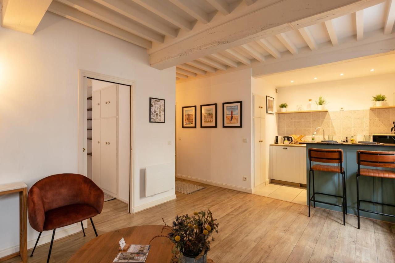 Apartament La Vague - Breath Of Freshness In Center Of Honfleur - Free Parking 550M Zewnętrze zdjęcie